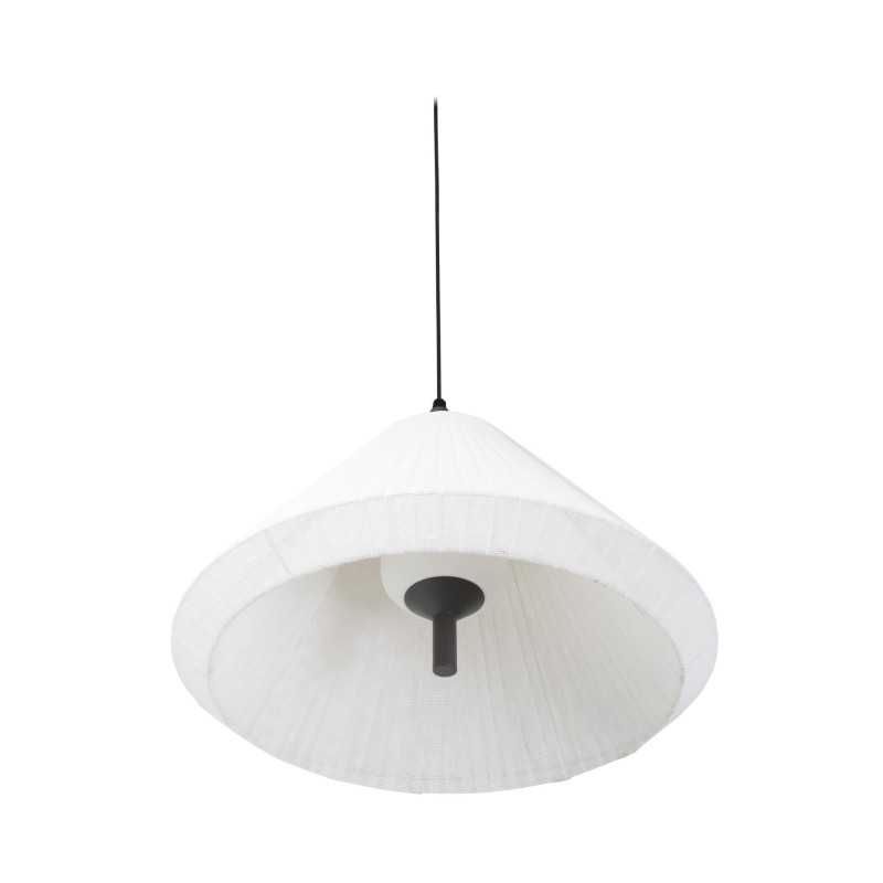 Suspension en aluminium E27 gris RUDELLE