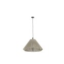 Lampe de plafond en aluminium E27 gris VIEUGY
