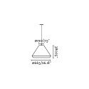 Lampe de plafond en aluminium E27 gris VIEUGY