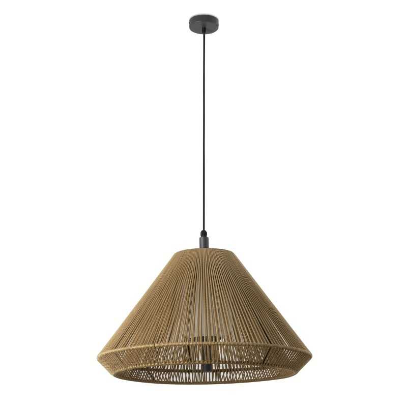 Lampe de plafond en aluminium E27 gris VENTRON