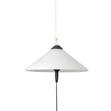 Lampe de plafond en aluminium E27 gris CHITRY