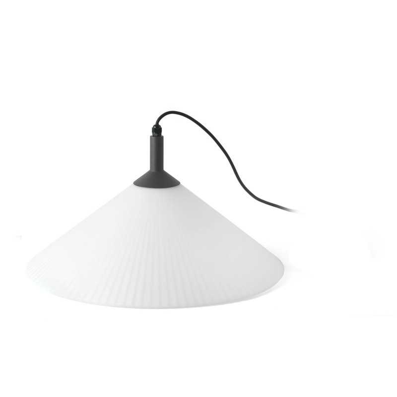 Lampe de plafond en aluminium E27 gris BUNLEIX