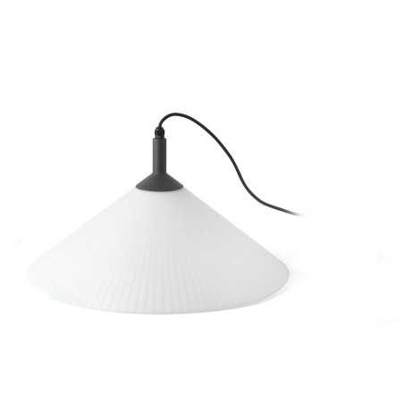 Lampe de plafond en aluminium E27 gris BUNLEIX