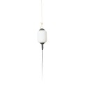 Lampe de plafond en aluminium E27 gris EYJEAUX