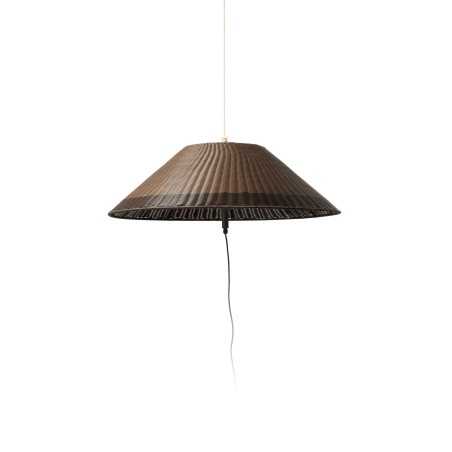 Lampe de plafond en aluminium E27 gris THINES