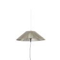 Lampe de plafond en aluminium E27 gris SOTURAC