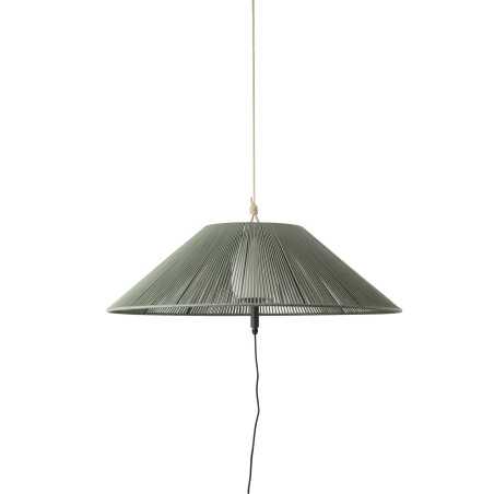 Lampe de plafond en aluminium E27 gris MONTILS