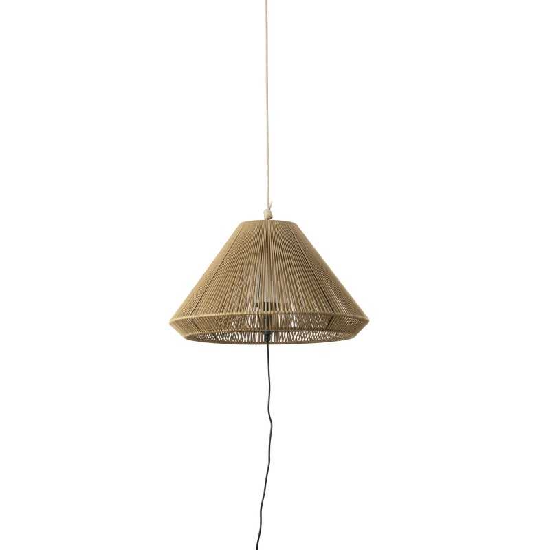 Lampe de plafond en aluminium E27 gris SOCHAUX