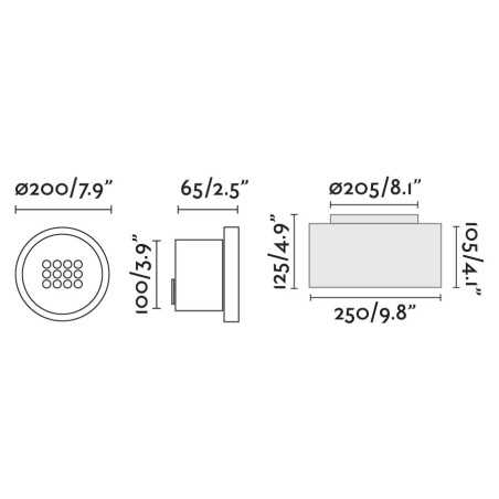 Lampe de sol en aluminium à LED intégrée noir mat TANGRY