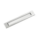 Lampe de sol en acier à LED intégrée acier brossé VEYSSET
