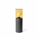Lampe de sol en aluminium E27 gris LISSAC