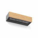 Lampe murale en bois à LED intégrée en bois TRESSIN
