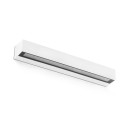 Lampe murale en aluminium à LED intégrée blanc mat ARNAVE
