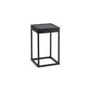 Lampe murale en aluminium à LED intégrée noir LEMBACH