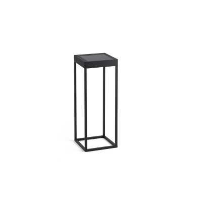 Lampe murale en aluminium à LED intégrée noir TREFOUX