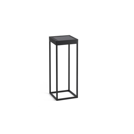 Lampe murale en aluminium à LED intégrée noir TREFOUX