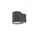 Lampe murale en aluminium à LED intégrée gris MANSES