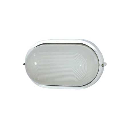 Lampe murale en aluminium E27 blanc mat CONJUX