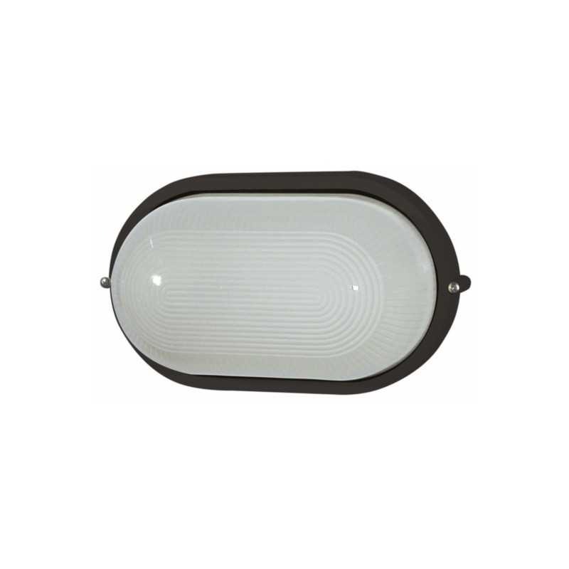 Lampe murale en aluminium E27 noir mat LASTIC