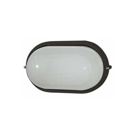 Lampe murale en aluminium E27 noir mat LASTIC