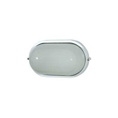 Lampe murale en aluminium E27 blanc mat FAUCON