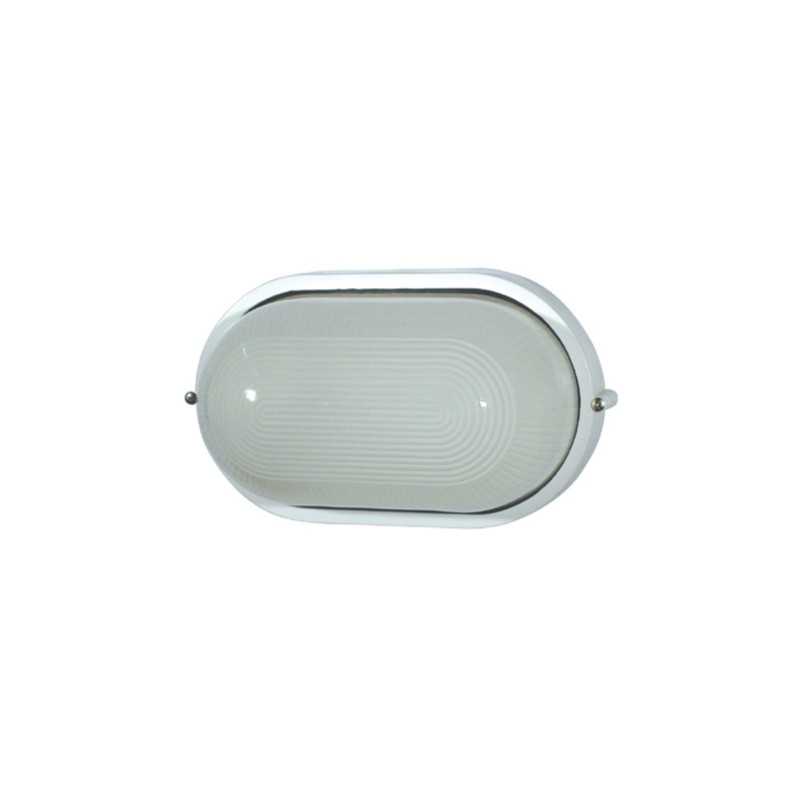 Lampe murale en aluminium E27 blanc mat FAUCON