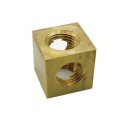 Gobelet distributeur en laiton avec quatre sorties et 16mm.