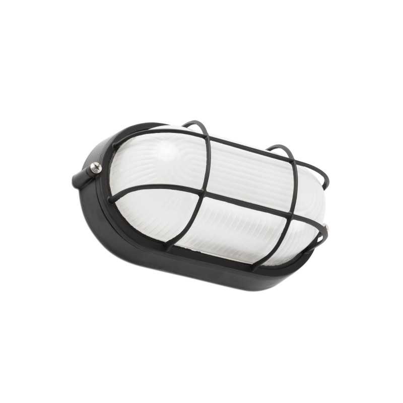 Lampe murale en aluminium E27 noir mat JULLIE