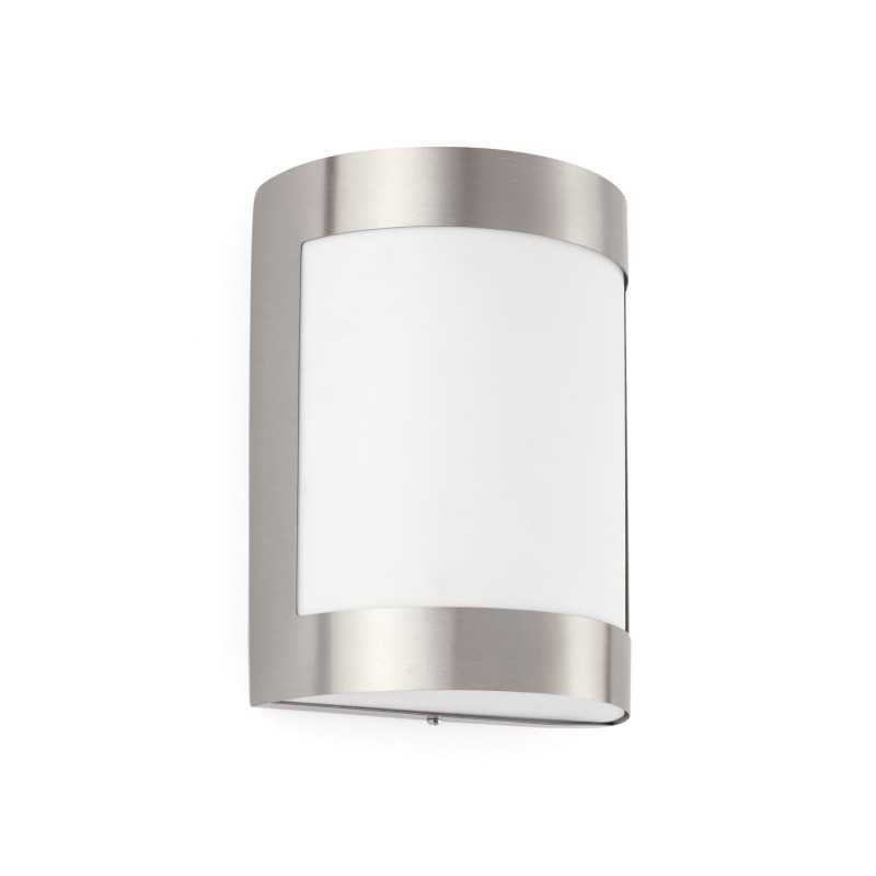 Lampe murale en acier E27 acier brossé MARLIOZ