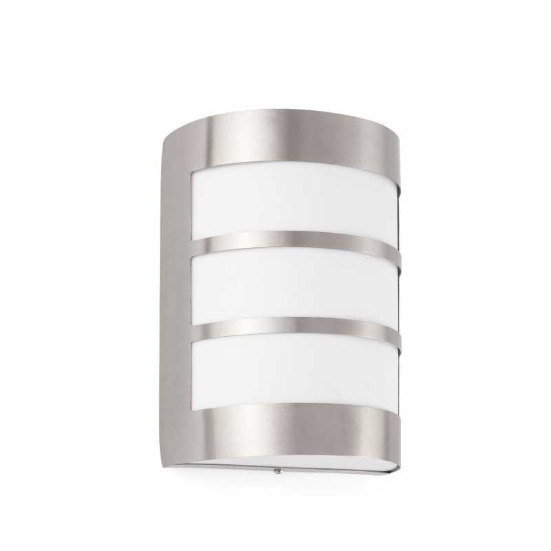 Lampe murale en acier E27 acier brossé ANTILLY