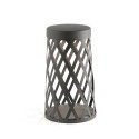 Lampe de sol en aluminium à LED intégrée gris LE ROUY