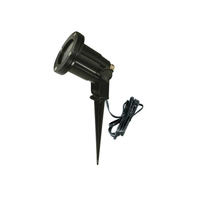 Lampe de sol en aluminium GU10 noir mat REYRAN