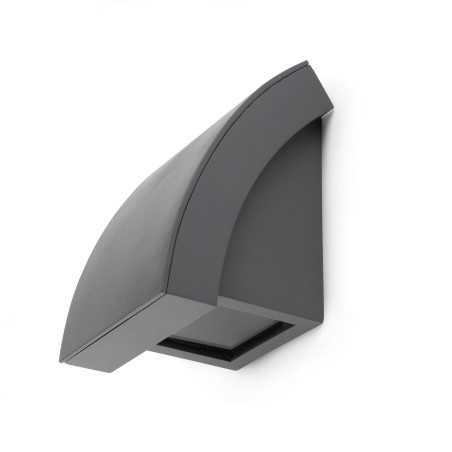 Lampe murale en aluminium GU10 gris NIEPPE