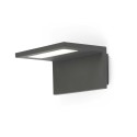 Lampe murale en aluminium à LED intégrée gris BEYNES