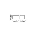 Lampe murale en aluminium à LED intégrée gris BEYNES