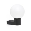 Lampe murale en aluminium E27 gris GRANGES
