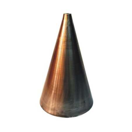 Cloche en métal en aluminium de 300mm de hauteur x 190mm de diamètre