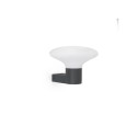 Lampe murale en aluminium E27 gris SOUMANS