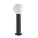 Lampe de sol en aluminium E27 gris PUCEUL
