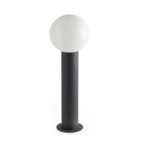 Lampe de sol en aluminium E27 gris PUCEUL