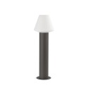 Lampe de sol en aluminium E27 gris BOUGES