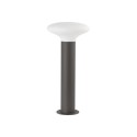 Lampe de sol en aluminium E27 gris MEYLAN