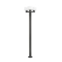 Lampe de sol en aluminium E27 gris RANDAN