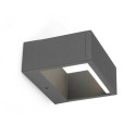 Lampe murale en aluminium à LED intégrée gris LABATUT