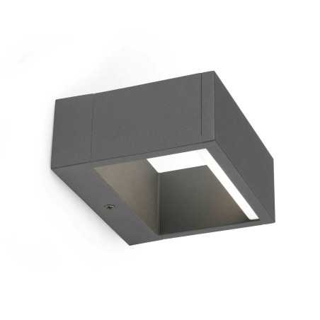 Lampe murale en aluminium à LED intégrée gris LABATUT