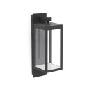 Lampe murale en aluminium à LED intégrée gris CHABRAC