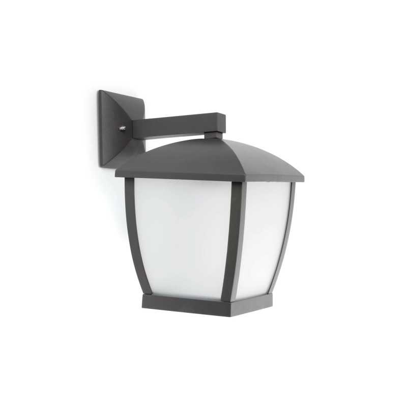 Lampe murale en aluminium E27 gris LE LUOT
