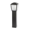 Lampe de sol en aluminium E27 gris NEGRON