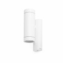 Lampe murale en aluminium à LED intégrée gris SOLAIZE