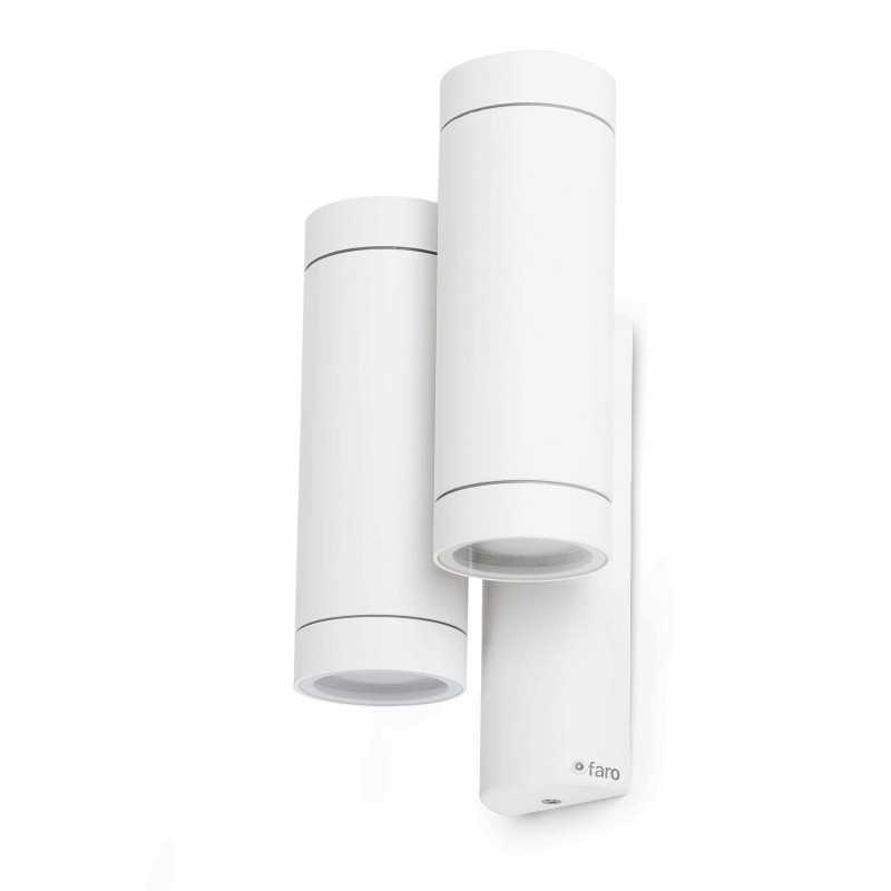 Lampe murale en aluminium à LED intégrée gris PREZAT
